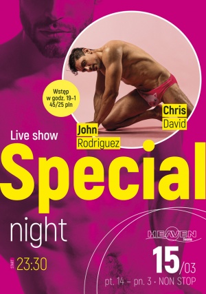 Special night John Rodriguez x Chris David